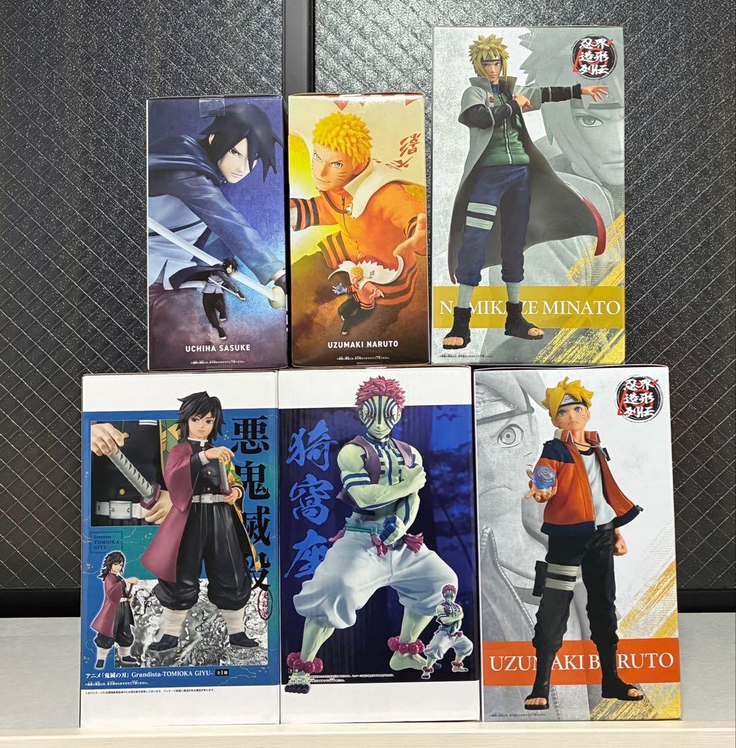 【人気animeフィギュア６個セット】まとめ売り>><-/