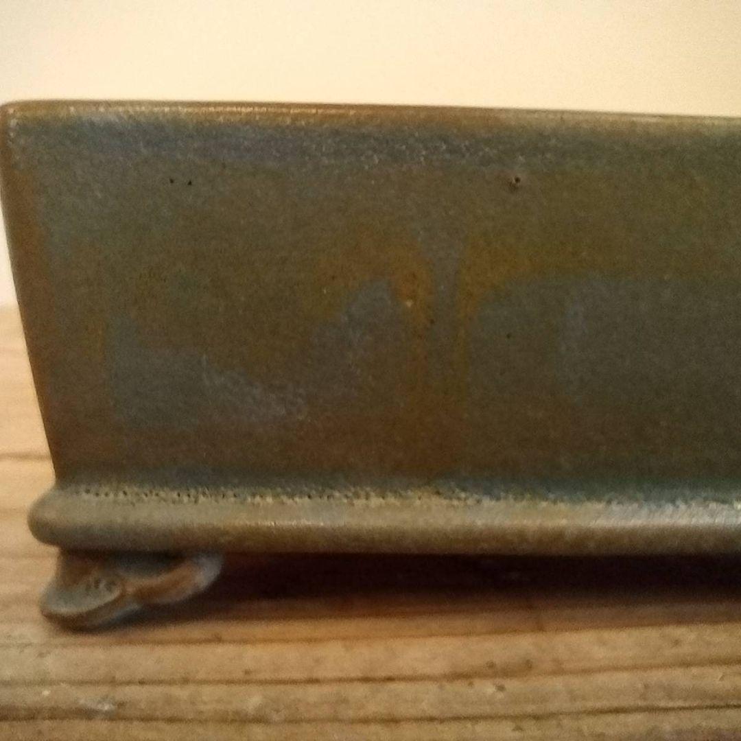 盆栽　平安香山鉢　鉢寸法11.3×3.8×4.3