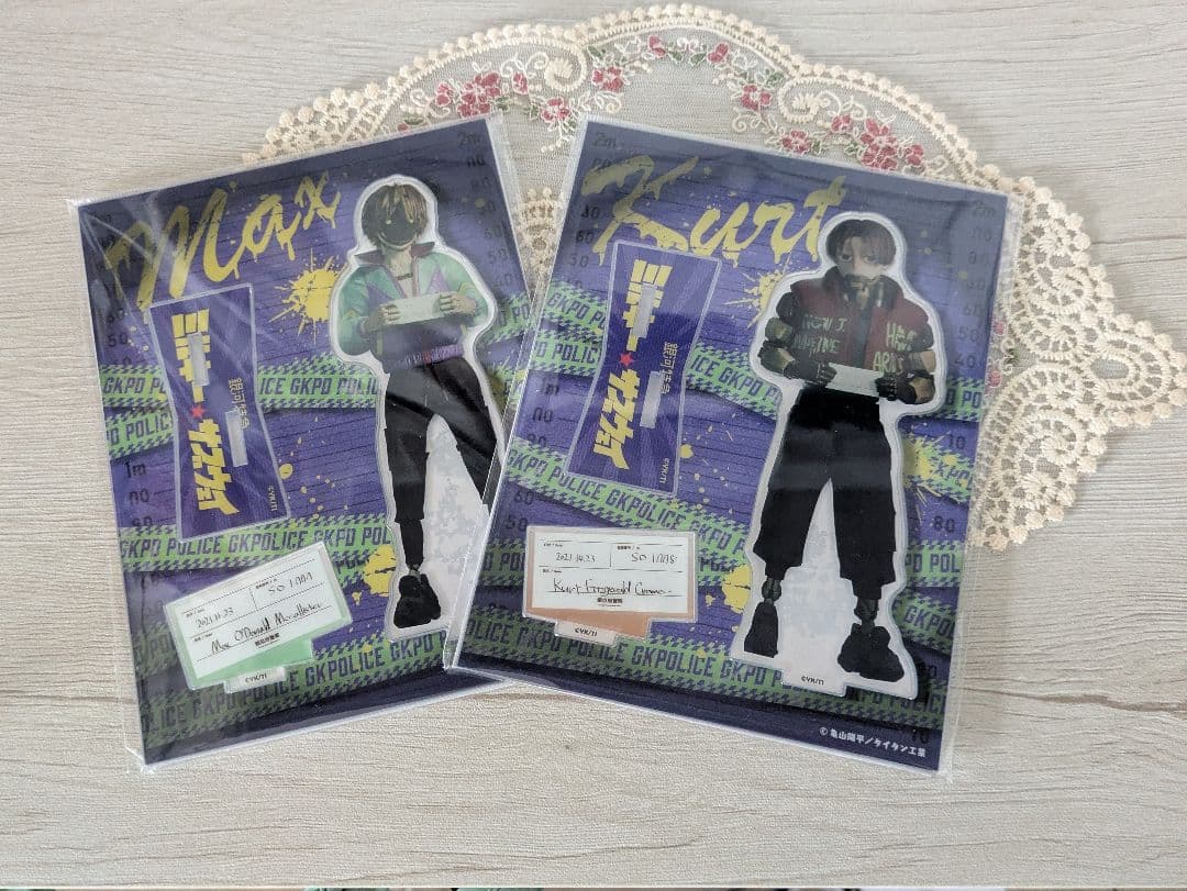 ミルキー☆サブウェイ 各駅停車 劇場グッズ マックス カート アクリル