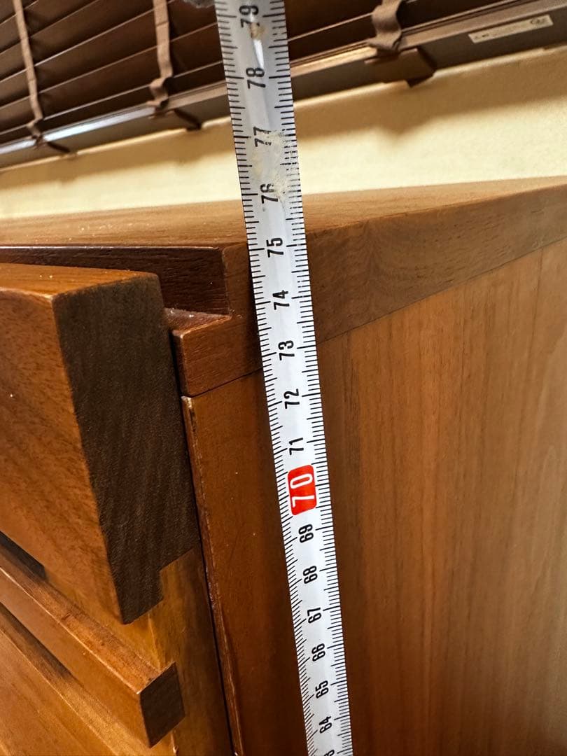 ブラウン木製チェスト（引き取り限定！ 熊本市） BCD4038547941