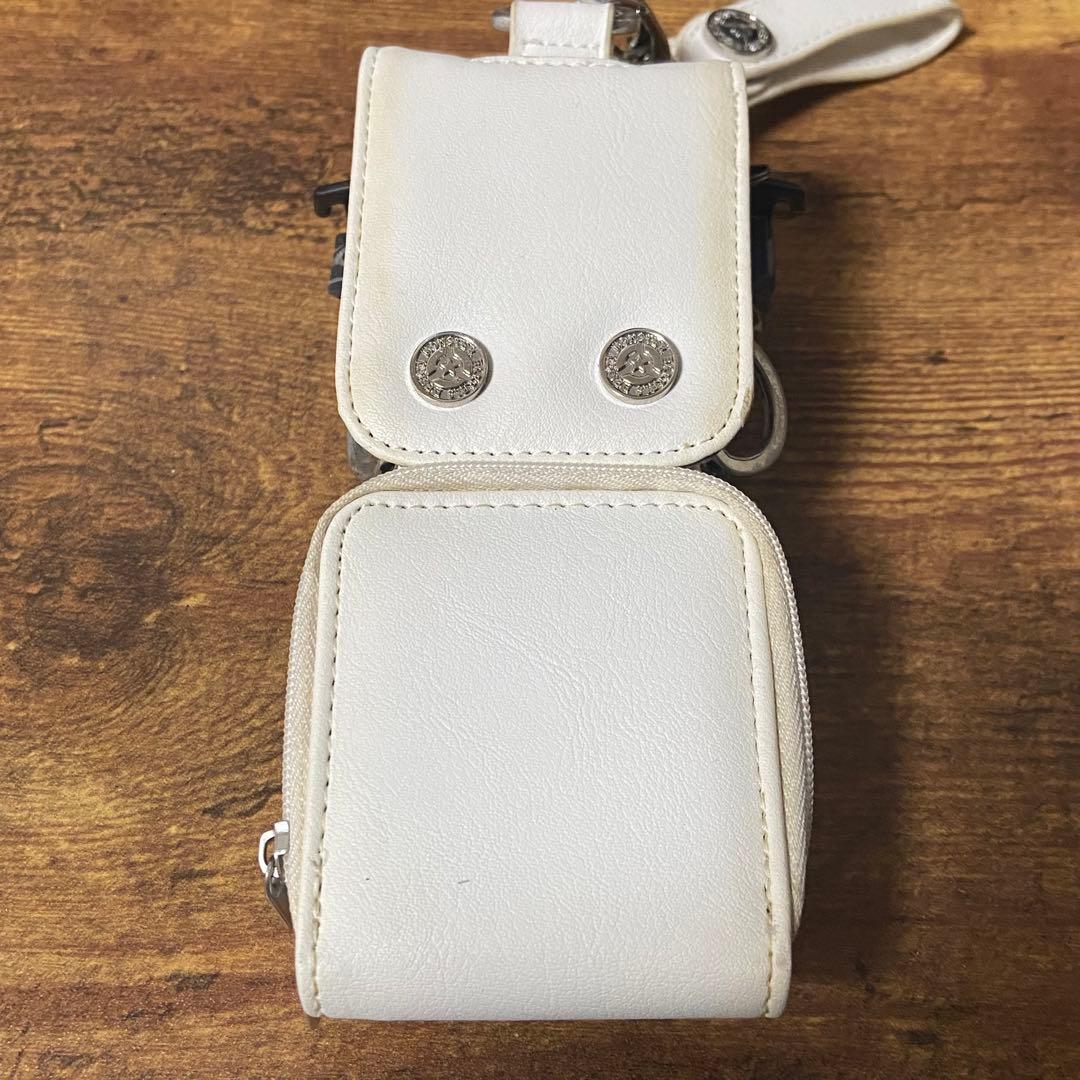 Monster ブースターウォレット白 クリスタルワン付き