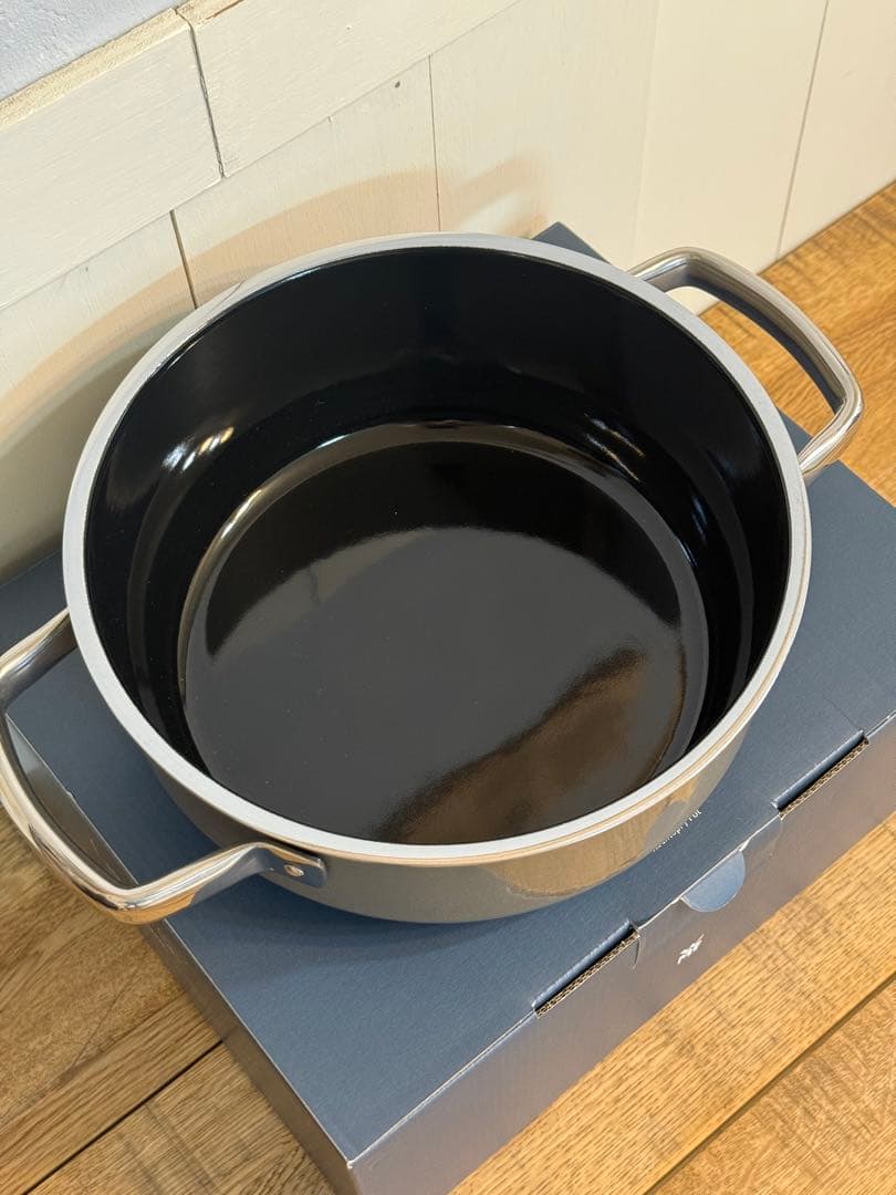 新品 フュージョンテック ミネラル ローキャセロール 20cm DR