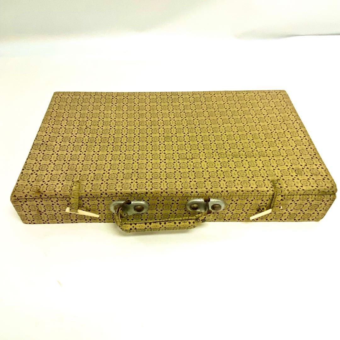 中古品　中国　高級　麻雀牌　象牙風　中国美術 竹