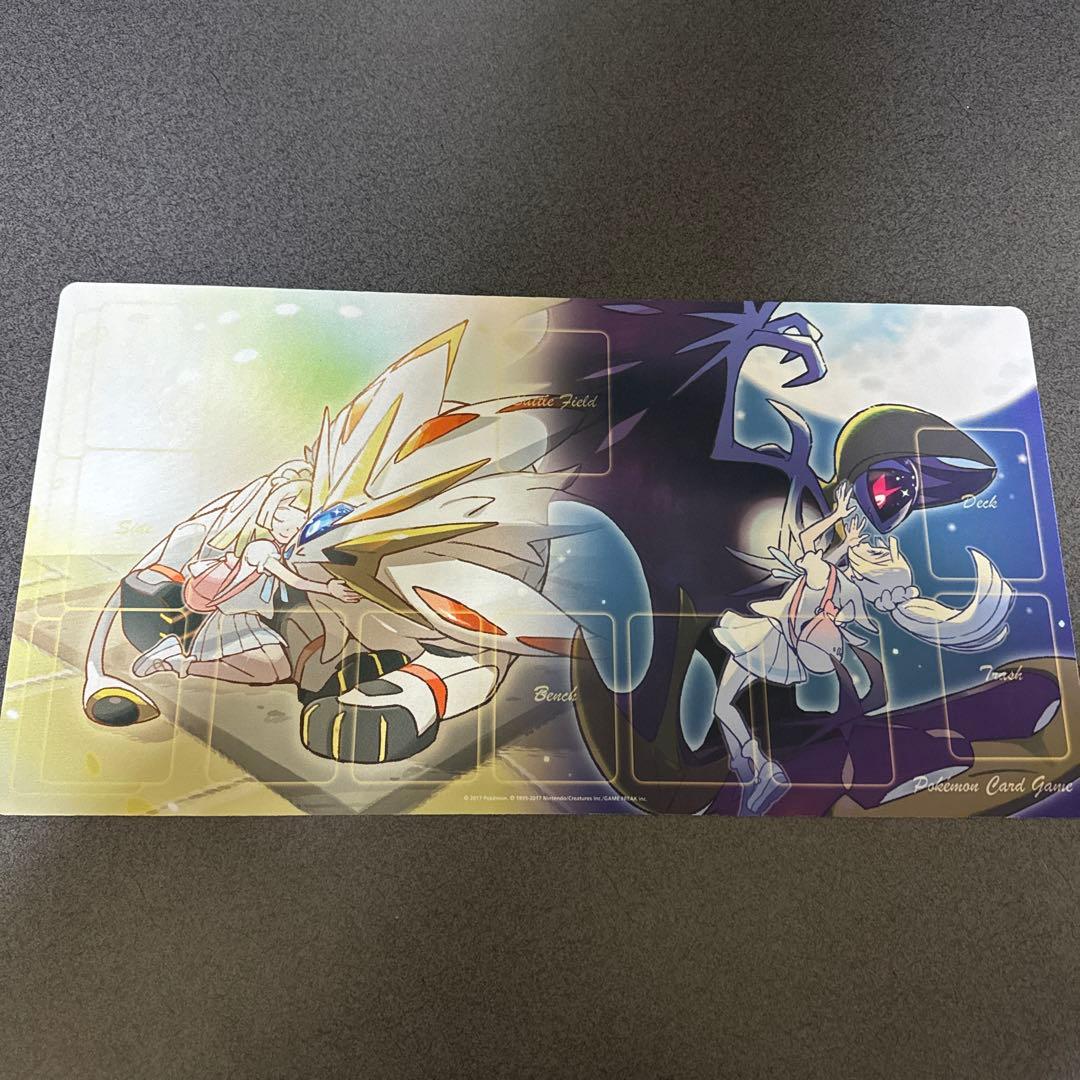 ポケモンカード リーリエ プレイマット 公式 ソルガレオ ルナアーラ