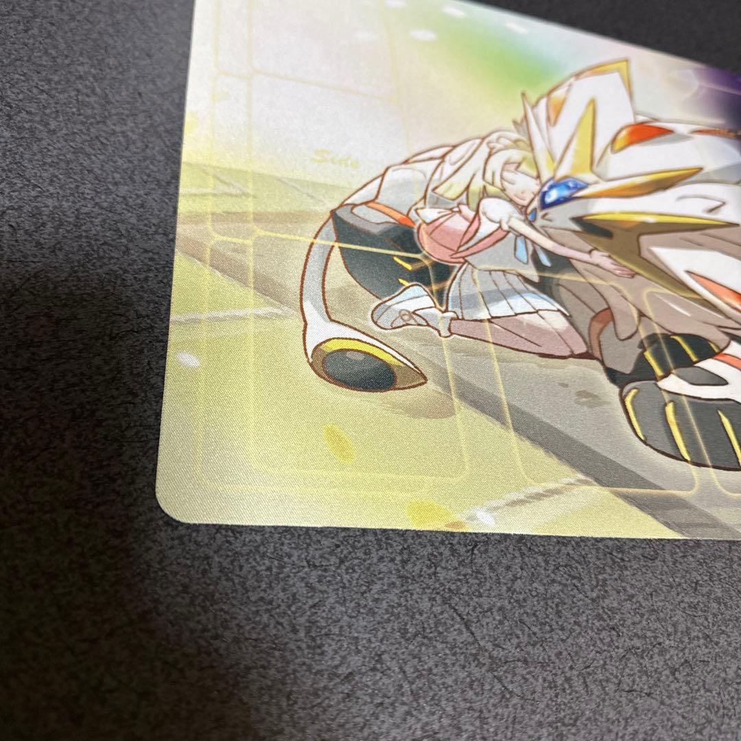 ポケモンカード リーリエ プレイマット 公式 ソルガレオ ルナアーラ