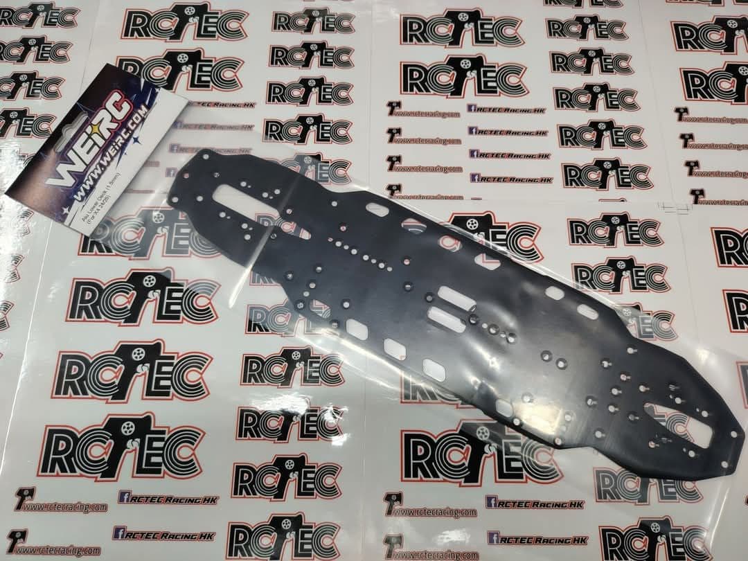 Xray X4 24/25' 1.5mm アルミシャーシ+専用ネジ