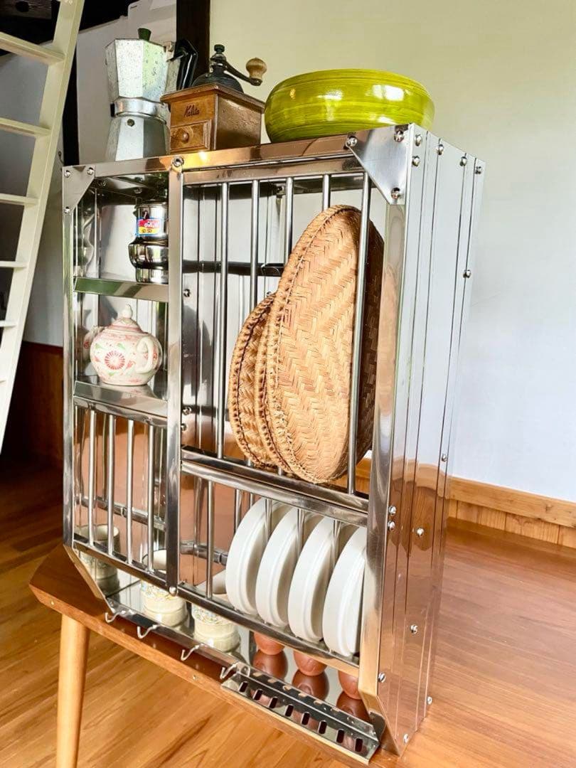 ★値下げ★インディアンキッチンラック(長方形)