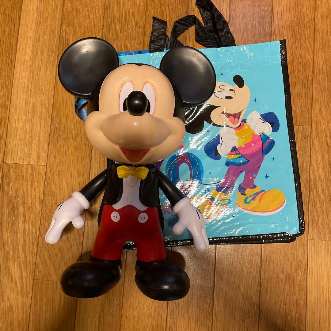 ディズニー 70周年 しゃべるミッキー ポップコーンバケット