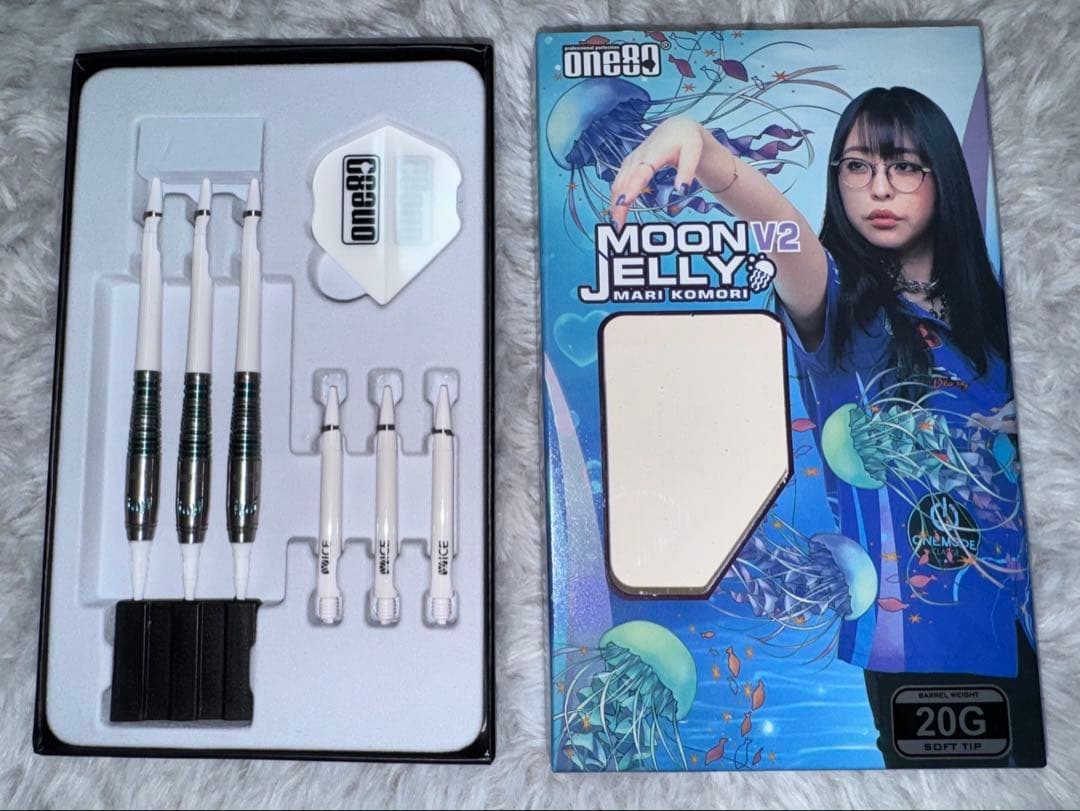 One80 Moon Jelly ver.2 ダーツ バレル ワンエイティー ムーンジェリー2 One80 Moon Jelly ver.2 ダーツ