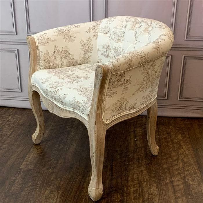 シングルソファ アームチェア トワルドジュイ 17702AC-JO2