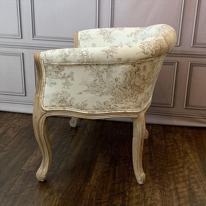 シングルソファ アームチェア トワルドジュイ 17702AC-JO2