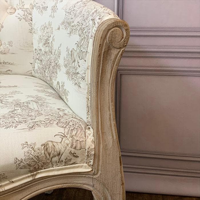 シングルソファ アームチェア トワルドジュイ 17702AC-JO2