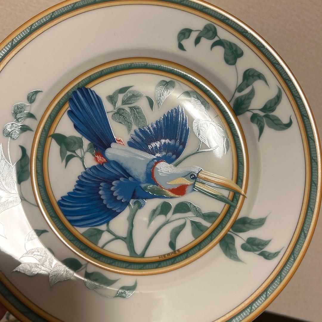 エルメス　トゥカン　デザートプレート　21.5cm