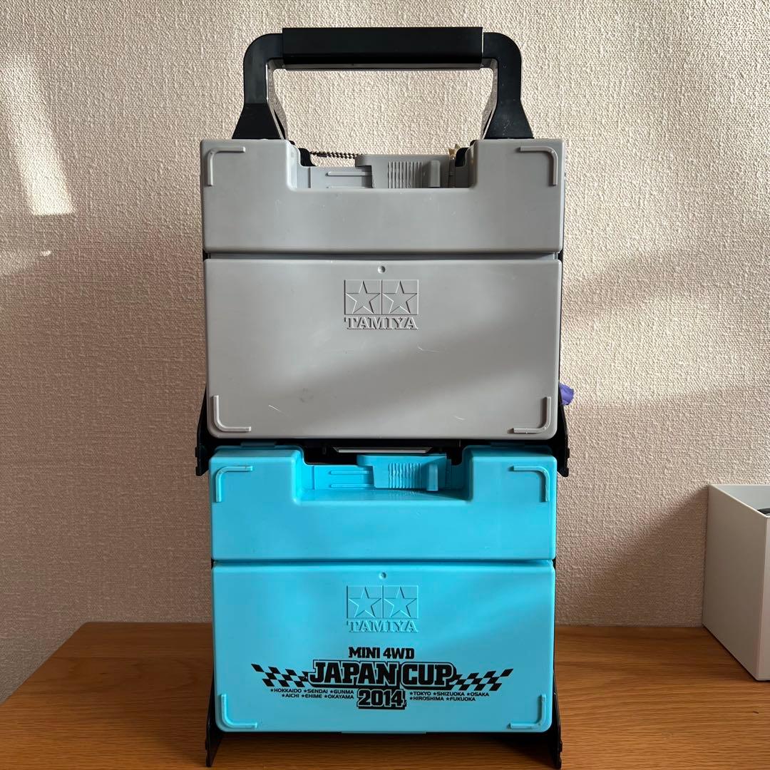 ■激レア　タミヤ ミニ四駆ジャパンカップ2014 ポータブルピットボックス Amazon | タミヤ ミニ四駆限定シリーズ ポータブルピット J-CUP2014