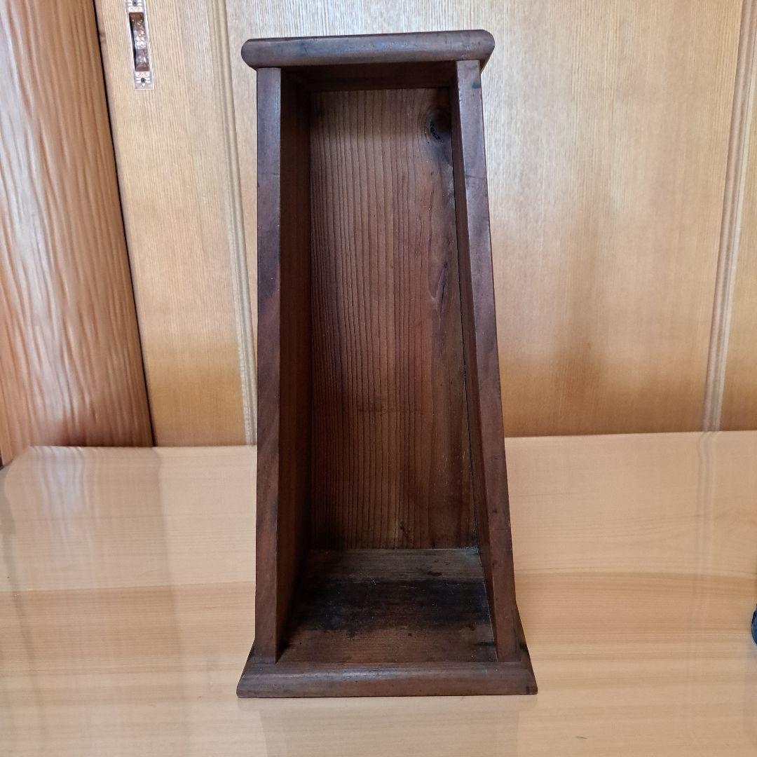 貴重品　未使用　明治〜大正期　魅惑のブルーガラス　オイルランプ　収納飾り台セット