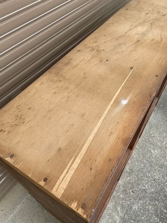 レトロ　アンティーク　木製棚　大きい棚　収納棚