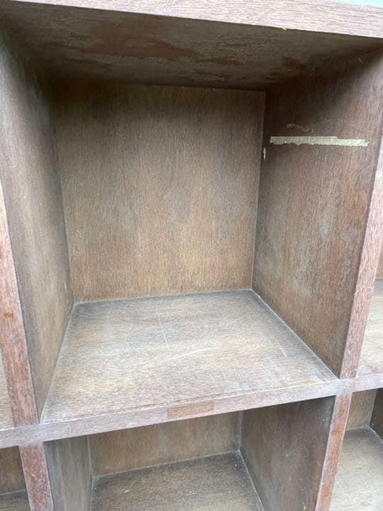 レトロ　アンティーク　木製棚　大きい棚　収納棚