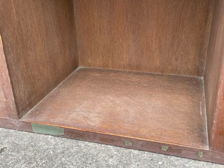 レトロ　アンティーク　木製棚　大きい棚　収納棚