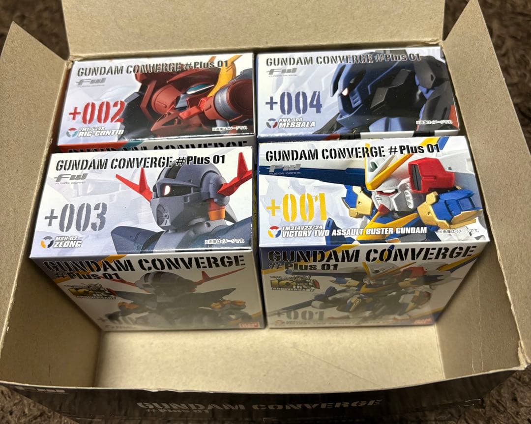 引退　未開封品　ガンダムコンバージ　希少まとめ売り