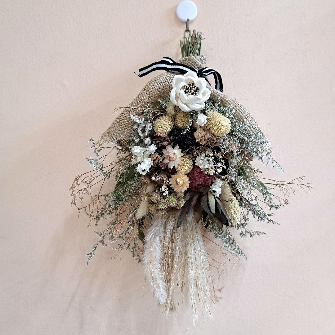 ドライフラワーリース、スワッグ☆アーティシャルフラワーオーダーの方は、こちらから