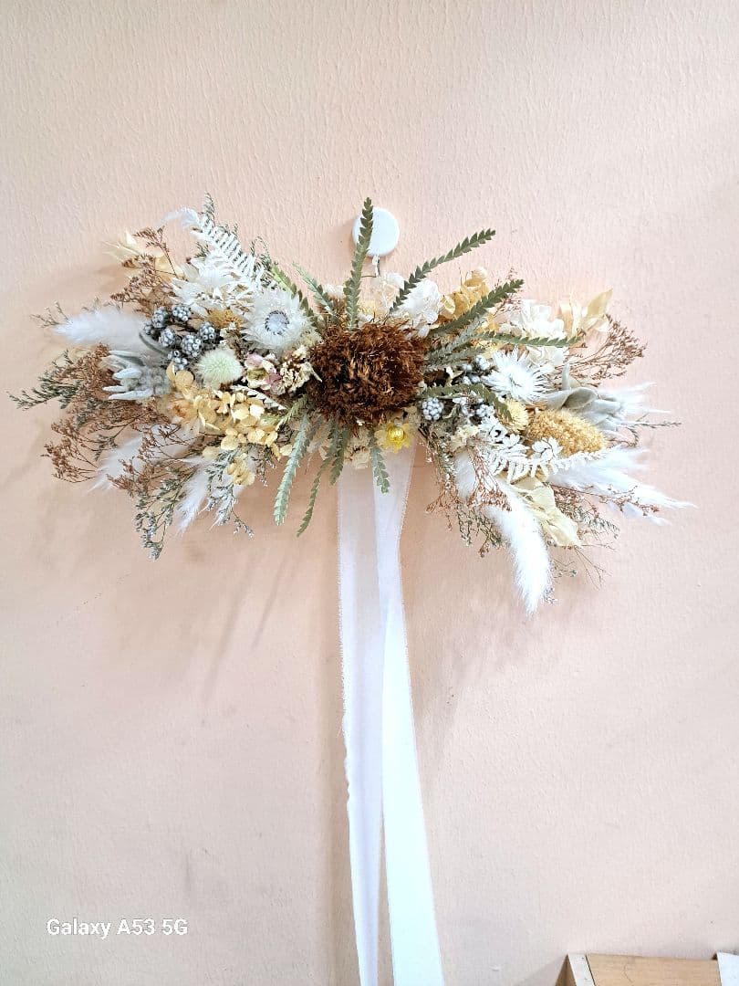 ドライフラワーリース、スワッグ☆アーティシャルフラワーオーダーの方は、こちらから