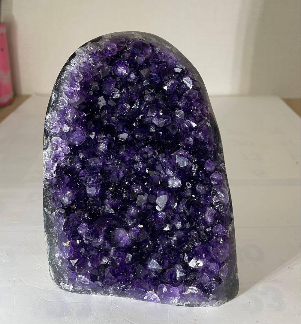 高品質アメジストドーム クリスタル 紫水晶 浄化 パワーストーン 約1.3キロ