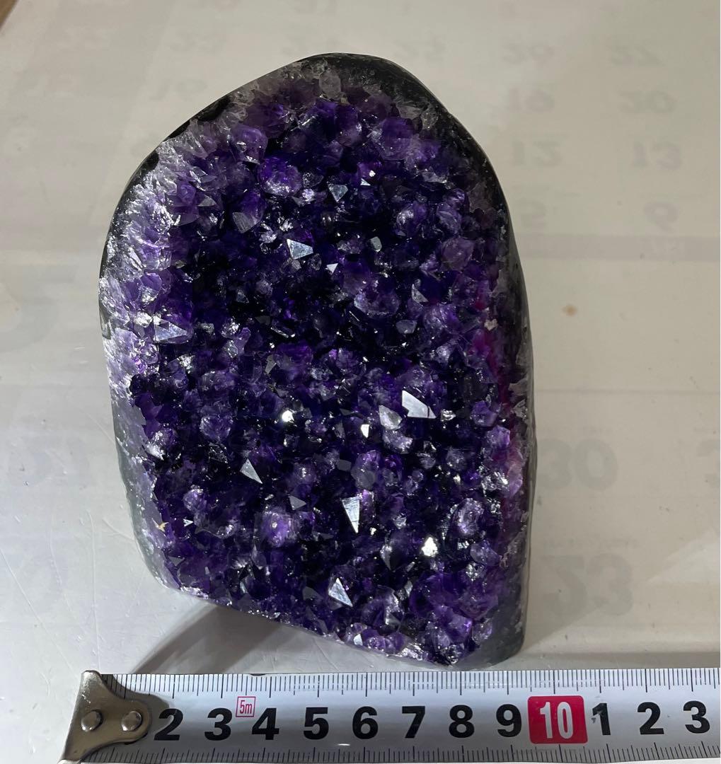 高品質アメジストドーム クリスタル 紫水晶 浄化 パワーストーン 約1.3キロ