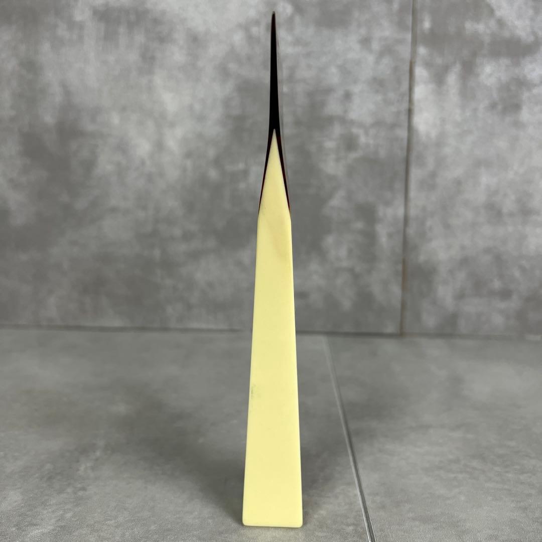 状態良好　先端欠けなし　三味線　撥　バチ　天然素材　開き約8.5cm　地唄　津軽