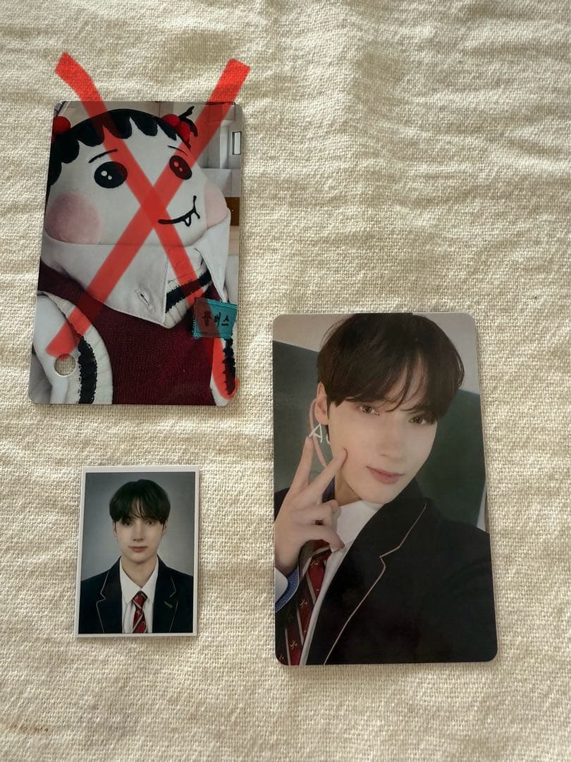 txtトゥバACT : PROMISE EP.2 FC限定トレカプルバス証明写真 - メルカリ