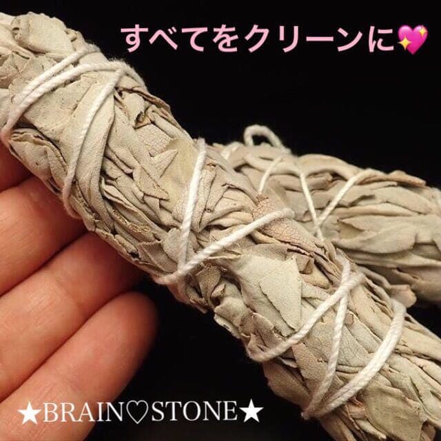 ★得々５本セット★無農薬カリフォルニア産【高品質ホワイトセージワンド】❤️