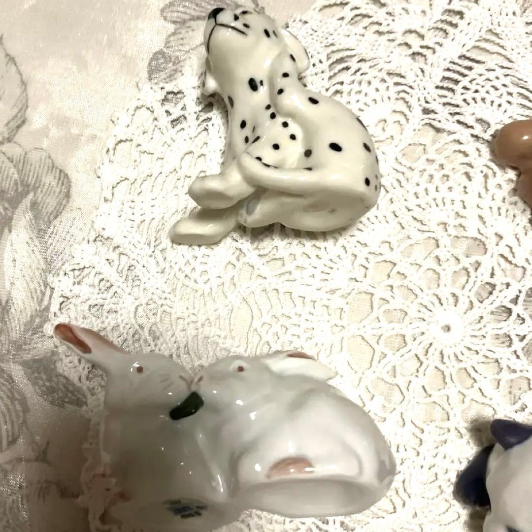 ❤️レア・美品❤️ロイヤルコペンハーゲン・フィギュリン4点セット