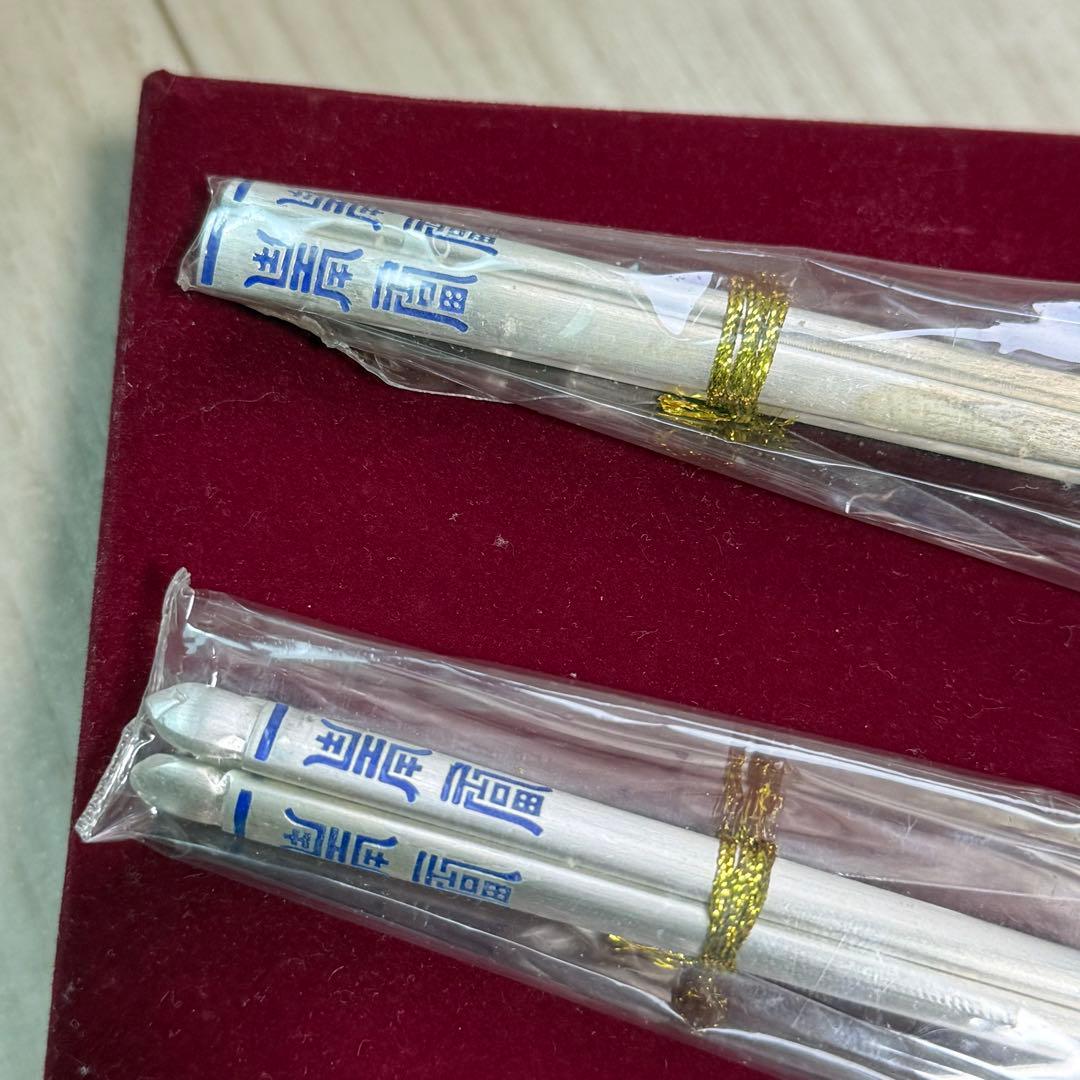 【新品】銀 AG800 94gx2 箸 スプーン カトラリー 中国 韓国