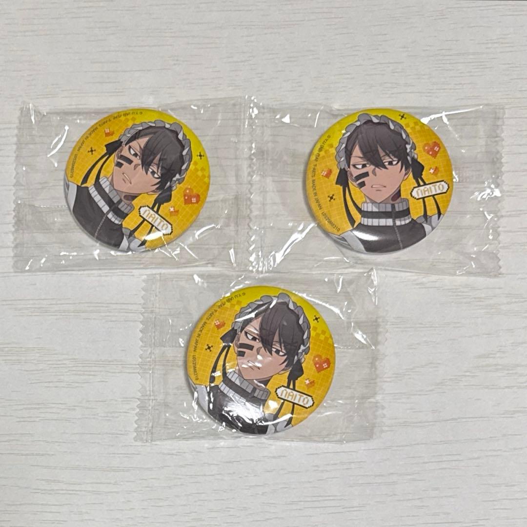 桃源暗鬼 ガチャ ジャージメイド 缶バッジ 無陀野無人 3点 - メルカリ