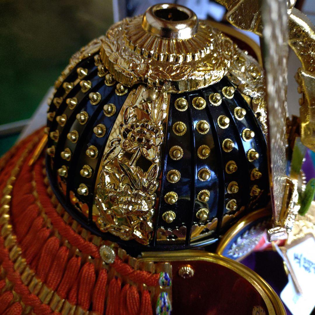 五月人形 25号　兜　一福作 　万葉　松