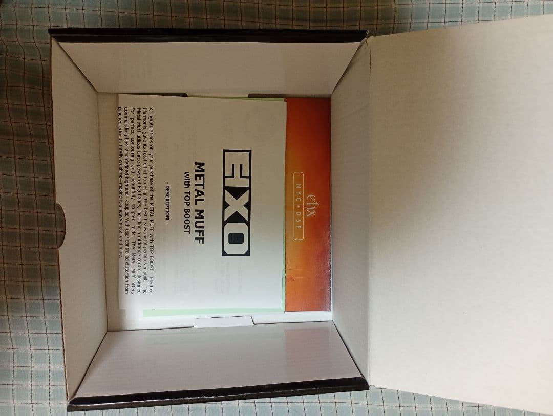 ehx メタルマフ with Top Boost