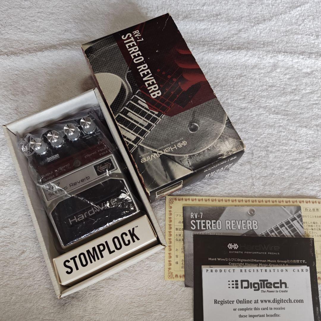 ギター HardWire RV-7 STEREO REVERB