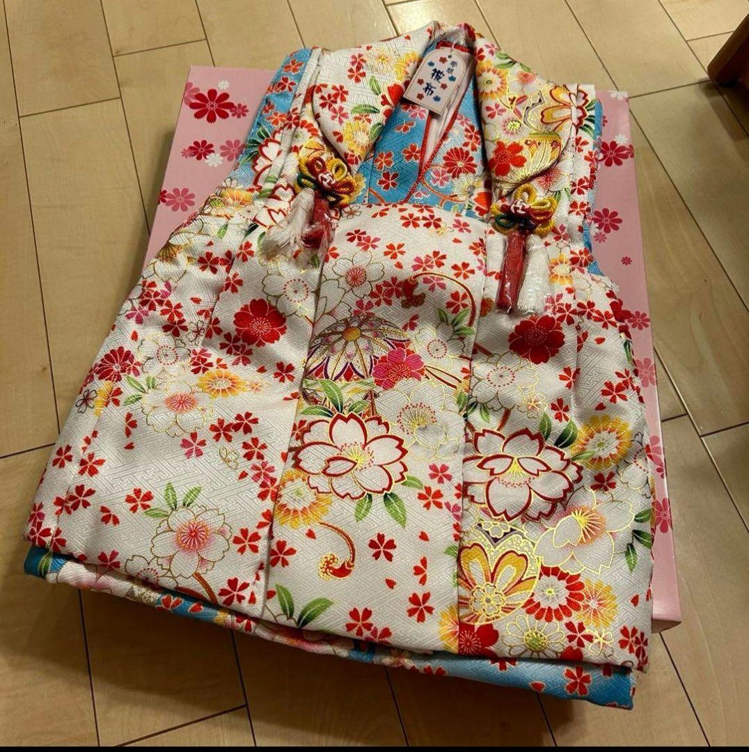 子供用七五三着物セット 花柄