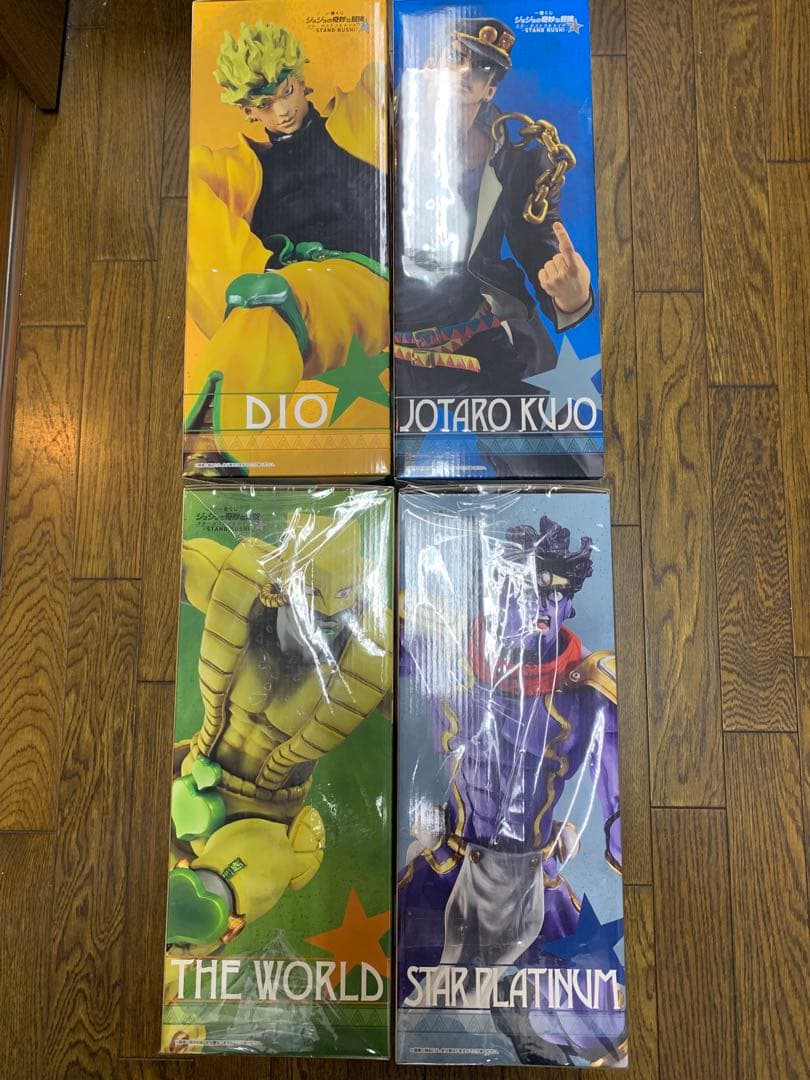 スターダストクルセイダース MASTERLISE フィギュア 4体セット - メルカリ