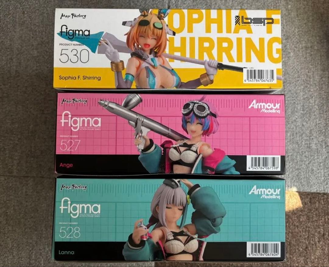 PLAMAX BP-01 ソフィア figmaソフィア・アンジェ・ランナ 計4点