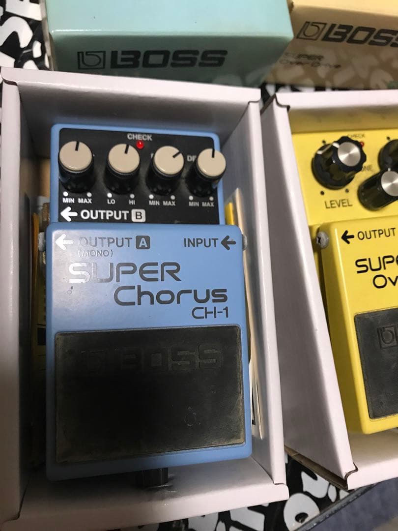 BOSS SD-1 & MD-2 &CH-1 & NS-1エフェクターセット