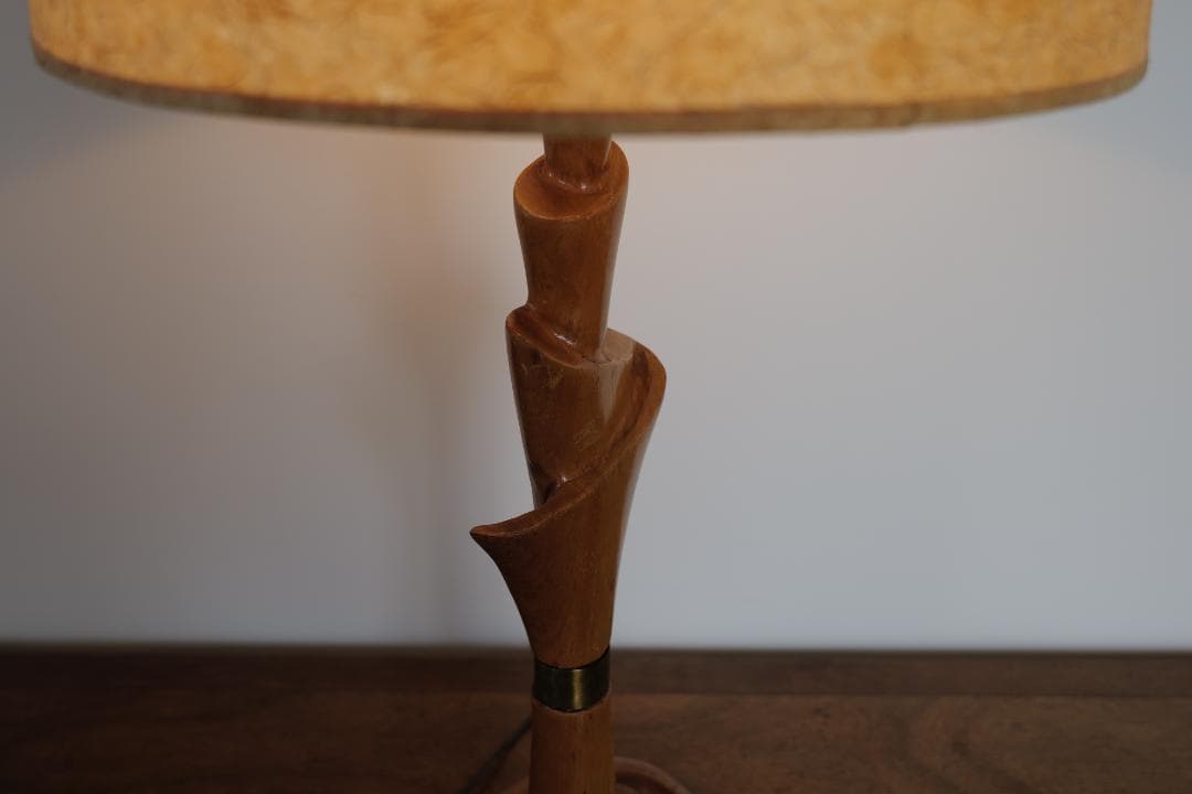その他 50s wood lamp