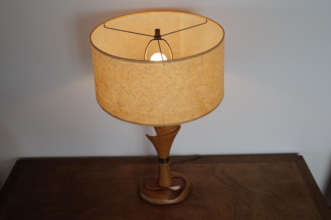 その他 50s wood lamp