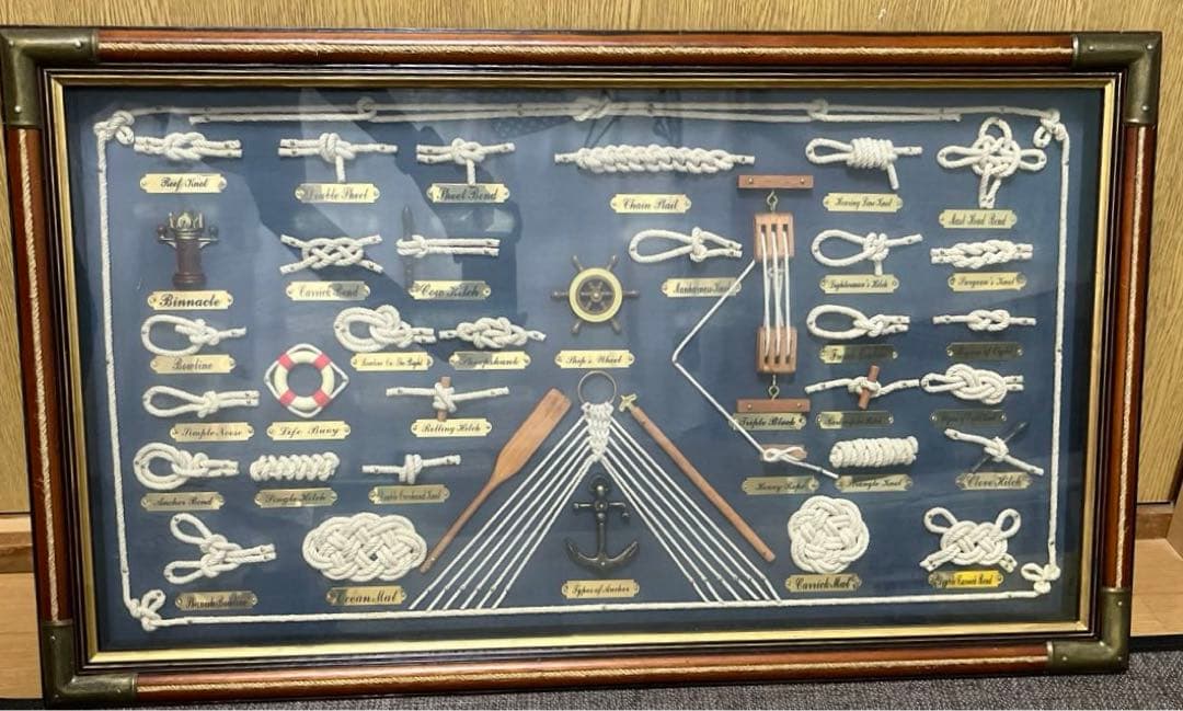 ノットボード ロープノット ロープノット額 73cm×43cm - メルカリ