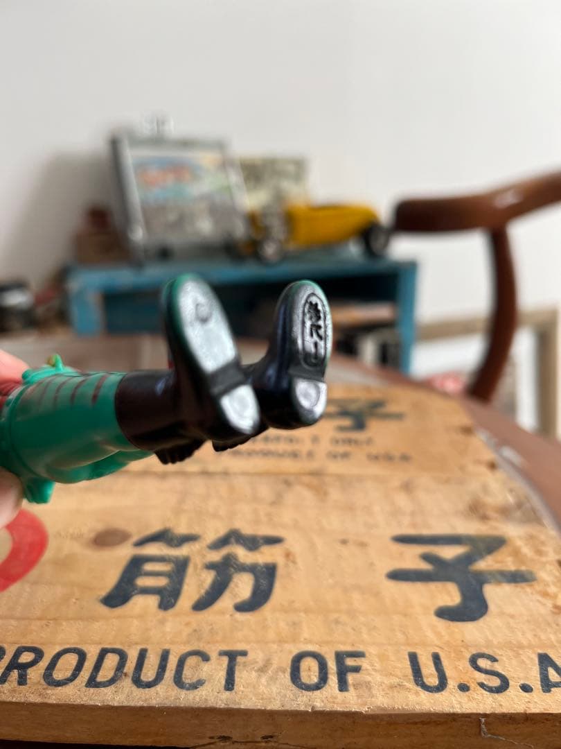 仮面ライダーアマゾン パチモノ風 当時モノ POPPY ソフビ - メルカリ