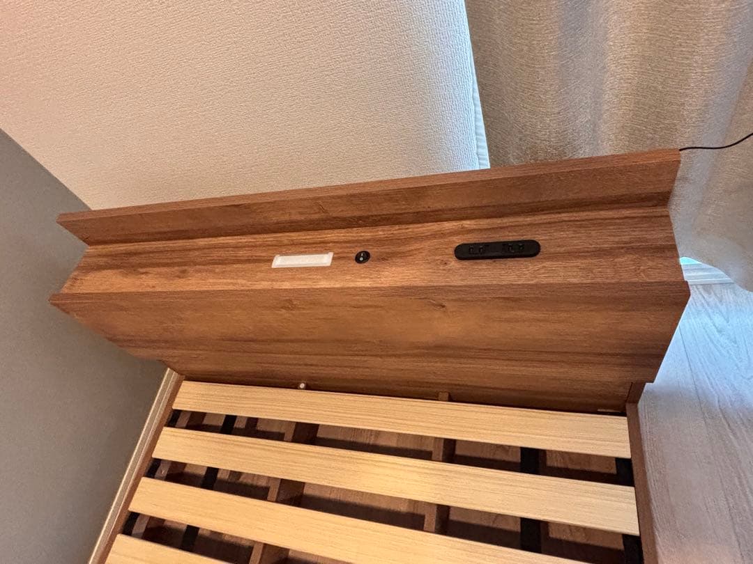 木製シングルベッドフレームのみ【引き取り限定】