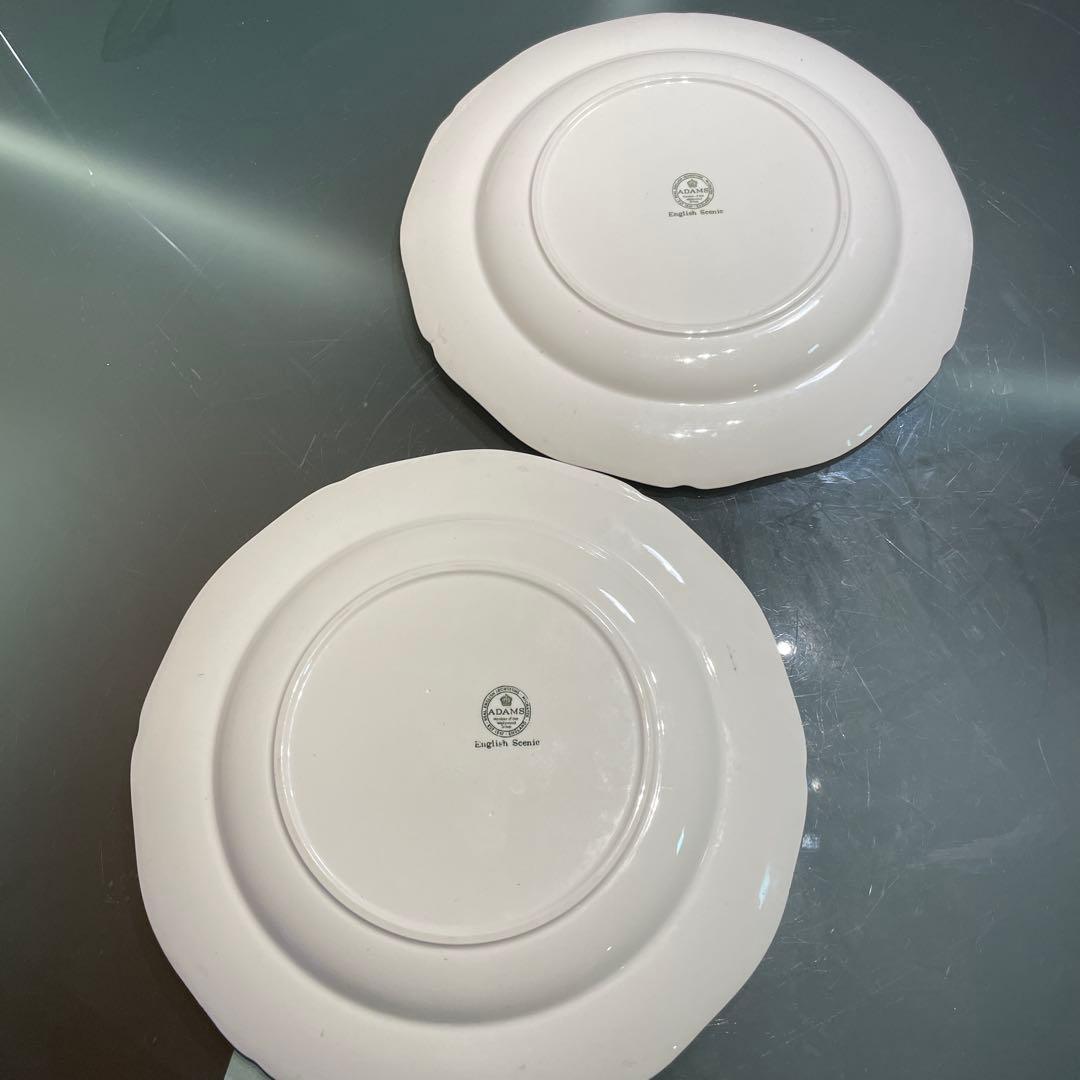 ADAMS English Scenic 直径31cm大皿2点 新品未使用 - メルカリ