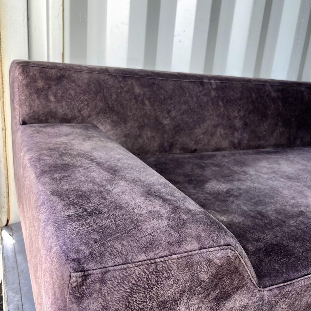 取付無料！フランネルソファ シエスタ 3人掛けグレー片肘ソファ・オットマン✨