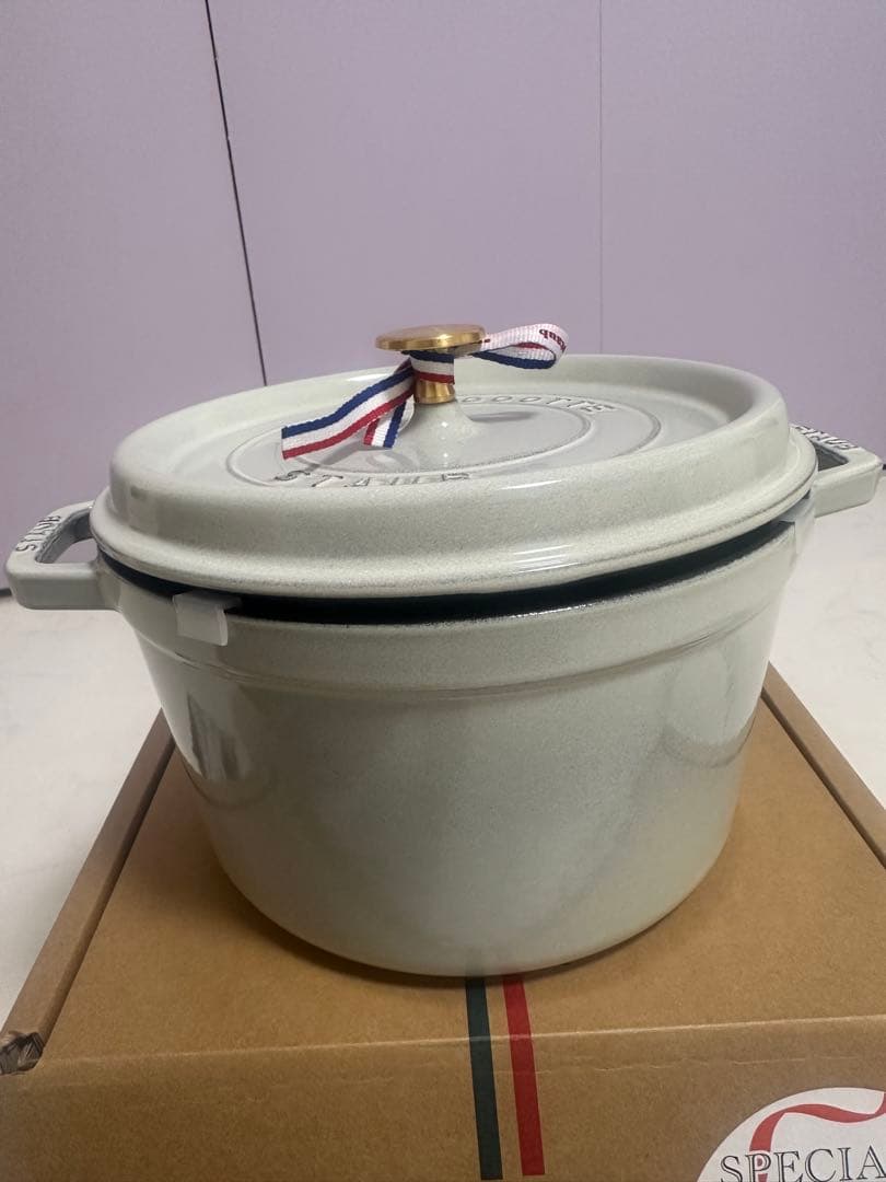Staub ストウブ グランドココット 24cm カンパーニュ 両手鍋
