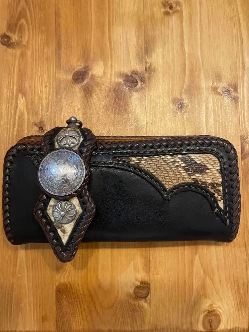 ウォレット 長財布 モルガンコンチョ付き Positive