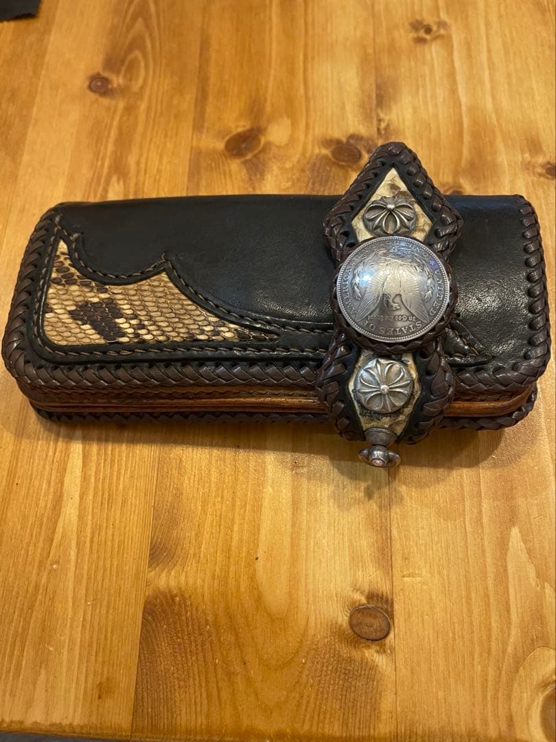 ウォレット 長財布 モルガンコンチョ付き Positive